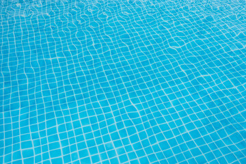 Swimming pool water wave texture