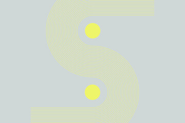 Modern line pattern, vector background.