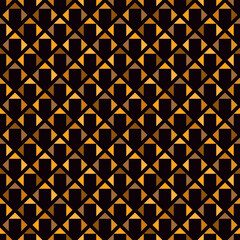 Geometric seamless pattern. Minimalist style print. Diamond grid motif ornament. Simple geo mini triangle background