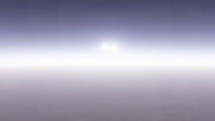 Cosmic landscape, beautiful science fiction wallpaper with endless deep space. 3D render