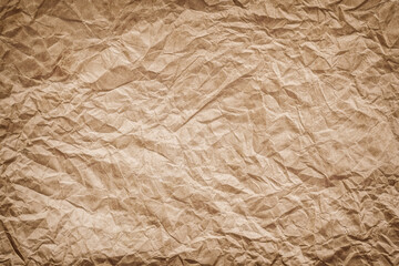 Brown crumpled paper texture background sheet of paper ,paper textures are perfect for your creative paper backdrop.