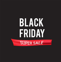 Black Friday sale design template with modern and simple design, place for text, November late Discount Offer. Can used for Design of Advertising, Promotion, Banner, Poster.