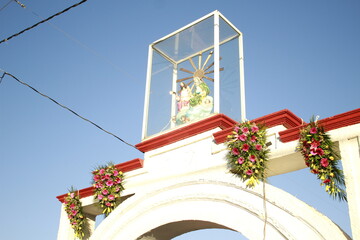 Iglesia del Sagrado corazón en Monte de Peña (Catholic Church in the Downtown)