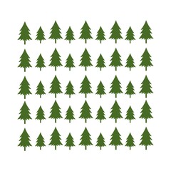 green timberland pine tree branch christmas background illustration