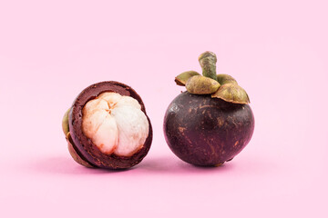 Fresh, delicious and nutritious mangosteen