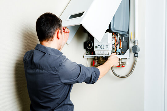 Repair Of A Gas Boiler