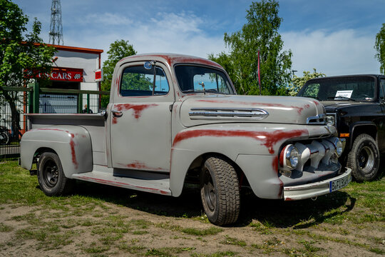BERLIN - MAY 05, 2018: Full-size pickup truck Ford F-1 (first generation)