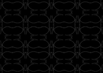 Seamless pattern design with floral background elements, beautiful ornaments