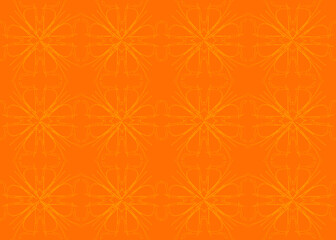 Seamless pattern design with floral background elements, beautiful ornaments