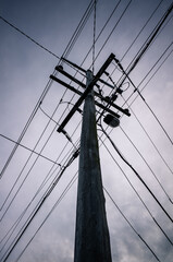 Electrical power pole