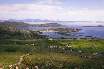Fototapeta na wymiar Breathtaking landscape, Ring of Kerry Ireland.