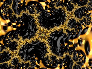 Fractal a never-ending pattern. Abstract Video Computer generated Fractal design. Fractals are infinitely complex patterns that are self-similar across different scales. Great for cell phone wall