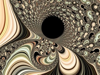 Fractal a never-ending pattern. Abstract Video Computer generated Fractal design. Fractals are infinitely complex patterns that are self-similar across different scales. Great for cell phone wall