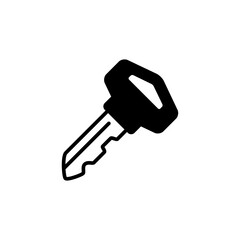 key icon glyph style design