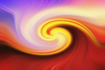 multicolored twirl in abstract shapes