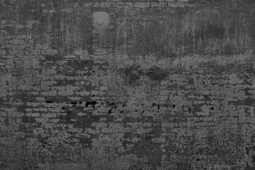 Dark Old wall with cracks background, Material design, Modern Loft Concept, Vintage Texture, Abstract backdrop         
