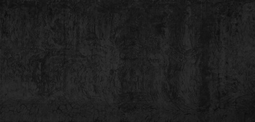 Dark concrete cement wall background texture, interior and exterior for loft design in architecture