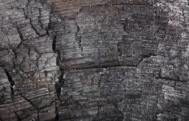 black charcoal texture closeup
