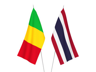 Thailand and Mali flags