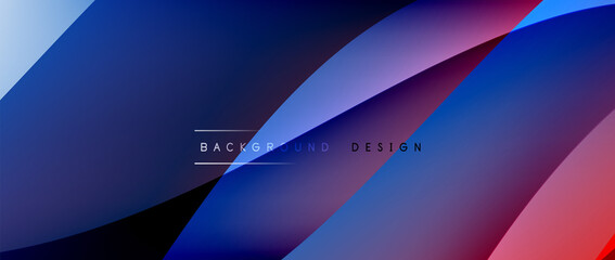 Fluid gradient waves with shadow lines and glowing light effect, modern flowing motion abstract background for cover, placards, poster, banner or flyer