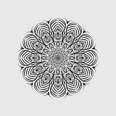luxury ornamental mandala background design	