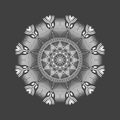 luxury ornamental mandala background design	