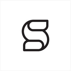 Letter S logo icon design template elements