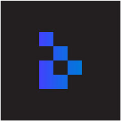 Letter B logo icon design template elements - vector