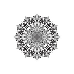 luxury ornamental mandala background design	