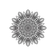 luxury ornamental mandala background design	