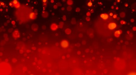 Abstract red gradient bokeh background