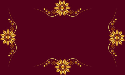 Beautiful luxury floral background