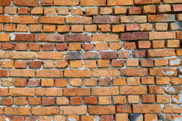 brick wall
Old solid brick wall with sun shadow background. texture for background