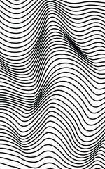 abstract wavy lines background