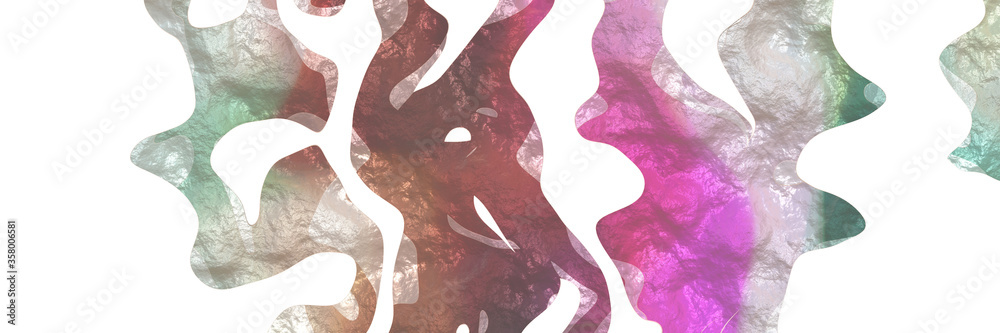 Aufkleber abstract modern shaped figure background element with surface texture and rosy brown, antique fuchsi