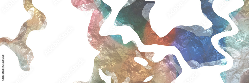 Poster modern shaped abstract figure background element with surface texture and rosy brown, dark gray and 