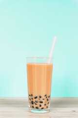 Tapioca drink. Brown.　タピオカドリンク  ブラウン