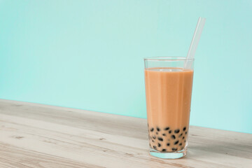 Tapioca drink. Brown.　タピオカドリンク  ブラウン