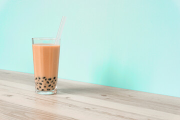 Tapioca drink. Brown.　タピオカドリンク  ブラウン