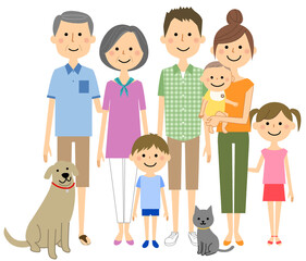 仲良しファミリー