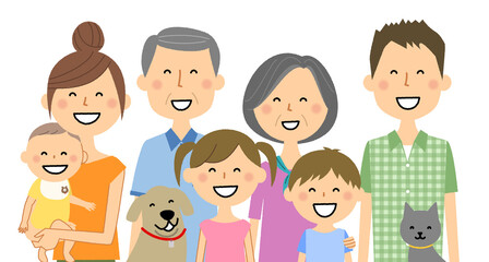 仲良しファミリー