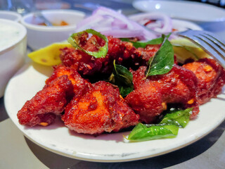 Chicken 65 This a Indain  food