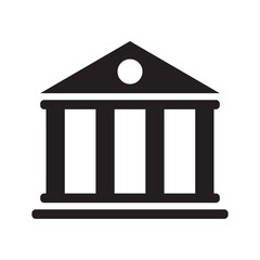 museum icon, education icon vector