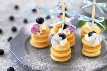 パンケーキシリアルピンチョス　ブルーベリー