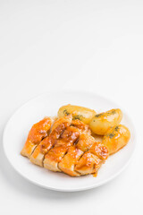 チキンのアプリコットソース