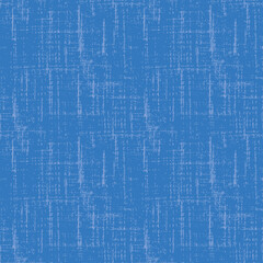 Blue canvas seamless vector woven texture pattern with crossing irregular lines for fabric, wallpaper, scrapbooking projects or backgrounds.