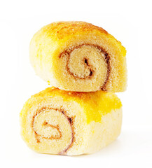cookies on a white background