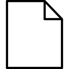 Document icon vector