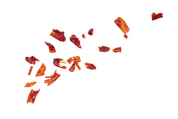 dried red chili peppers