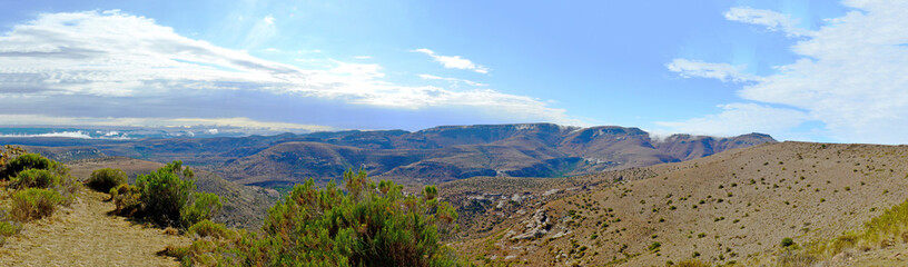 Fototapeta na wymiar Panorama vom Mountain Zebra Nationalpark, Südafrika 
